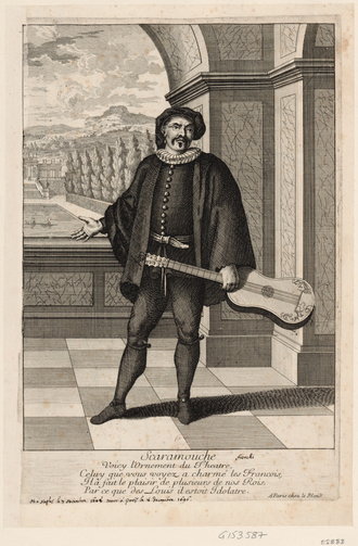Tiberio Fiorillo en Scaramouche